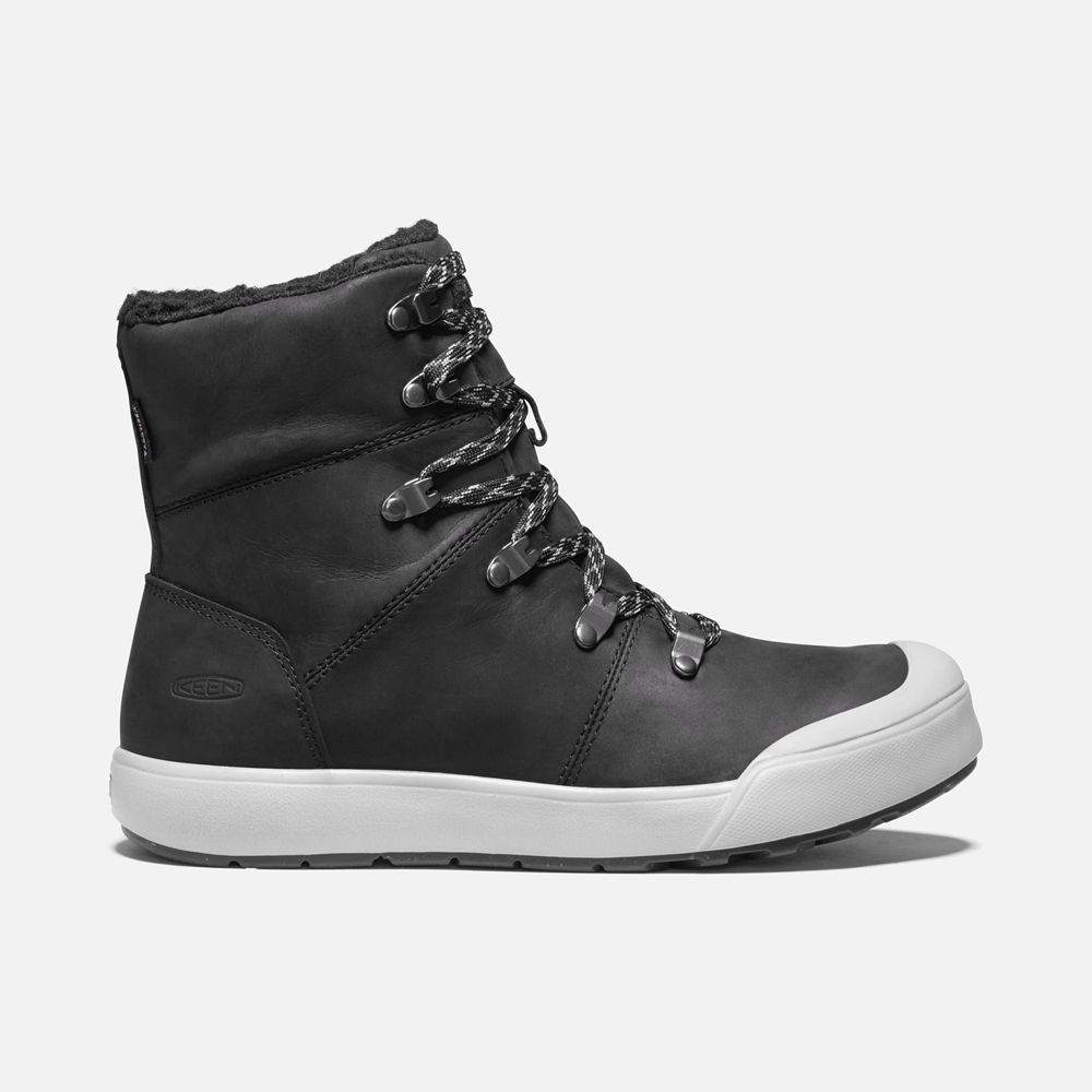 Botas de Zapatillas Keen Mexico Negros/Grises - Mujer Elena Hiker Waterproof - YD5037896